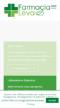 Mobile Screenshot of farmacialeva.it
